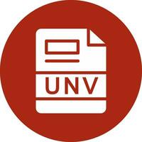 unv kreativ Symbol Design vektor