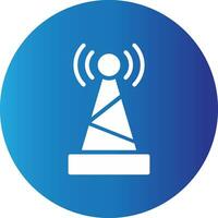 Antenne kreatives Icon-Design vektor