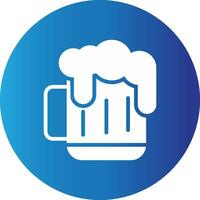 Bier kreatives Icon-Design vektor