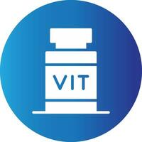 vitamin kreativ ikon design vektor