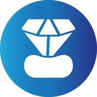 Diamant kreatives Icon-Design vektor