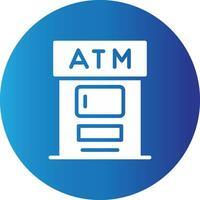 atm kreatives Icon-Design vektor