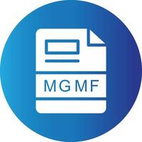 mgmf kreativ Symbol Design vektor