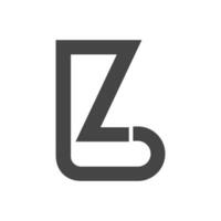 Alphabet Briefe Initialen Monogramm Logo bz, Zum Beispiel, z und b vektor