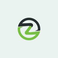 z Brief Logo design.z Initiale basierend Alphabet Symbol Logo Design vektor