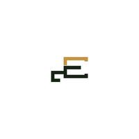 alphabet buchstaben initialen monogramm logo ey, ye, e und y vektor