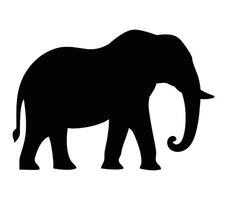 afrikanisch Elefant Vektor Illustration Design Kunst.