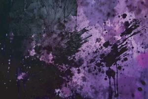 ai genererad violett Färg abstrakt smutsig grunge bakgrund vektor