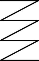 Frühling Linie gefüllt Symbol vektor