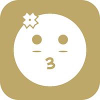 Mädchen Emoji-Vektor-Symbol vektor