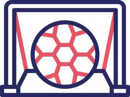 Fußball Tor Vektor Symbol