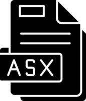asx Glyphe Symbol vektor