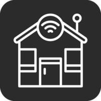 Smart-Home-Vektorsymbol vektor