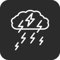 Gewitter Vektor Symbol