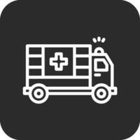 Krankenwagen-Vektor-Symbol vektor