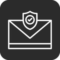 Email Sicherheit Vektor Symbol