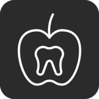 tand näring vektor ikon