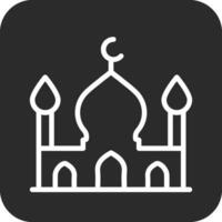 Moschee-Vektor-Symbol vektor