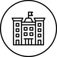 Luxus Hotel Vektor Symbol