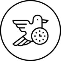 früh Vogel Vektor Symbol