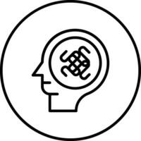 mental Störung Vektor Symbol