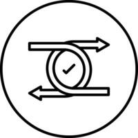 Beweglichkeit Vektor Symbol