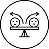 Balance Emotion Vektor Symbol