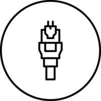 rj45-Vektorsymbol vektor