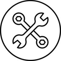 Schraubenschlüssel Vektor Icon