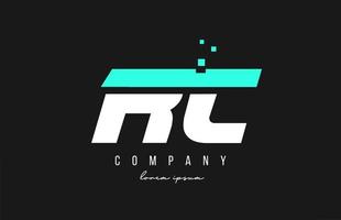 rc rc alfabetet brev logotyp kombination i blå och vit färg. kreativ ikondesign för företag och företag vektor