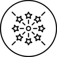 Feuerwerk Vektor Symbol