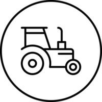 Traktor-Vektor-Symbol vektor