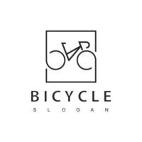 Fahrrad Logo Konzept Symbol Vektor, schnell Fahrrad Logo vektor