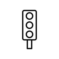 der Verkehr Licht Symbol Symbol Vektor Vorlage