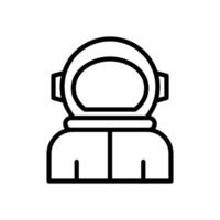 astronaut ikon symbol vektor mall