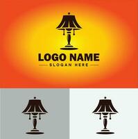 Lampe Logo Birne Licht Symbol Unternehmen Marke Geschäft Logo Vorlage editierbar Vektor