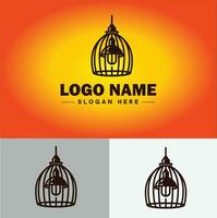 Lampe Logo Birne Licht Symbol Unternehmen Marke Geschäft Logo Vorlage editierbar Vektor