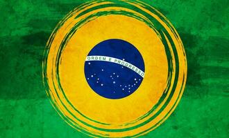 abstrakt Konzept Grunge Brasilianer Hintergrund vektor