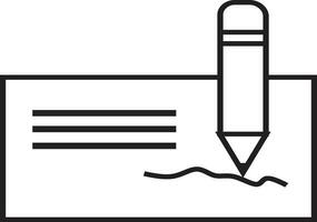 Geschäft Symbol Linie Gliederung Vektor Element