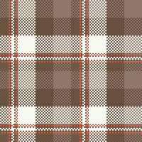 Tartan Muster nahtlos. Süss Süss kariert Muster Vorlage zum Design Ornament. nahtlos Stoff Textur. vektor