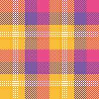 kariert Muster nahtlos. klassisch Plaid Tartan zum Schal, Kleid, Rock, andere modern Frühling Herbst Winter Mode Textil- Design. vektor