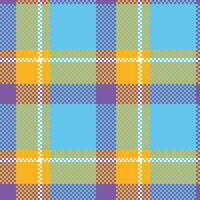 plädar mönster sömlös. tartan pläd vektor sömlös mönster. traditionell skott vävd tyg. skogsarbetare skjorta flanell textil. mönster bricka swatch ingår.