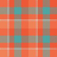 pläd mönster sömlös. tartan sömlös mönster traditionell skott vävd tyg. skogsarbetare skjorta flanell textil. mönster bricka swatch ingår. vektor