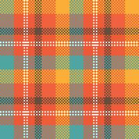 Plaid Muster nahtlos. Gingham Muster nahtlos Tartan Illustration Vektor einstellen zum Schal, Decke, andere modern Frühling Sommer- Herbst Winter Urlaub Stoff drucken.