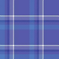 Plaid Muster nahtlos. klassisch schottisch Tartan Design. zum Schal, Kleid, Rock, andere modern Frühling Herbst Winter Mode Textil- Design. vektor