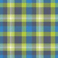 Plaid Muster nahtlos. abstrakt prüfen Plaid Muster Flanell Hemd Tartan Muster. modisch Fliesen zum Tapeten. vektor