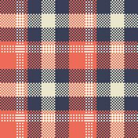 Plaid Muster nahtlos. Tartan nahtlos Muster nahtlos Tartan Illustration Vektor einstellen zum Schal, Decke, andere modern Frühling Sommer- Herbst Winter Urlaub Stoff drucken.