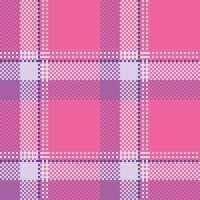 pläd mönster sömlös. klassisk skott tartan design. för scarf, klänning, kjol, Övrig modern vår höst vinter- mode textil- design. vektor