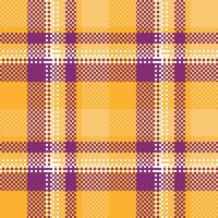 schottisch Tartan Muster. Tartan nahtlos Muster Flanell Hemd Tartan Muster. modisch Fliesen zum Tapeten. vektor