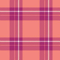 skott tartan sömlös mönster. klassisk pläd tartan för skjorta tryckning, kläder, klänningar, bordsdukar, filtar, strö, papper, täcke, tyg och Övrig textil- Produkter. vektor